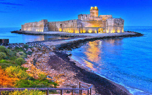 Кротоне, Италия, переход, яхта, парус, море